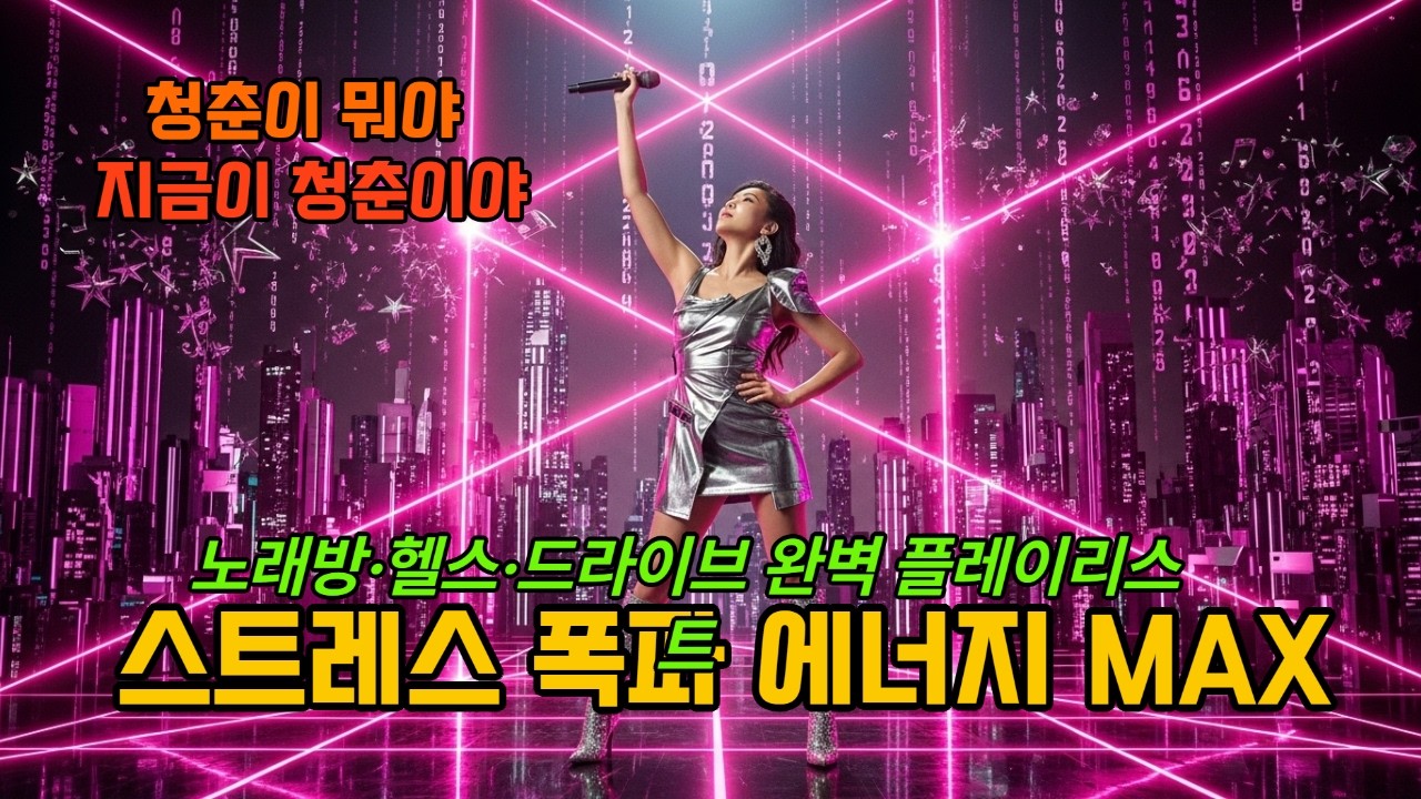 🎤 소름 돋는다! 댄스트로트 중독곡 | 노래방·헬스·드라이브 완벽 플레이리스트 | 어깨 자동 들썩 보장