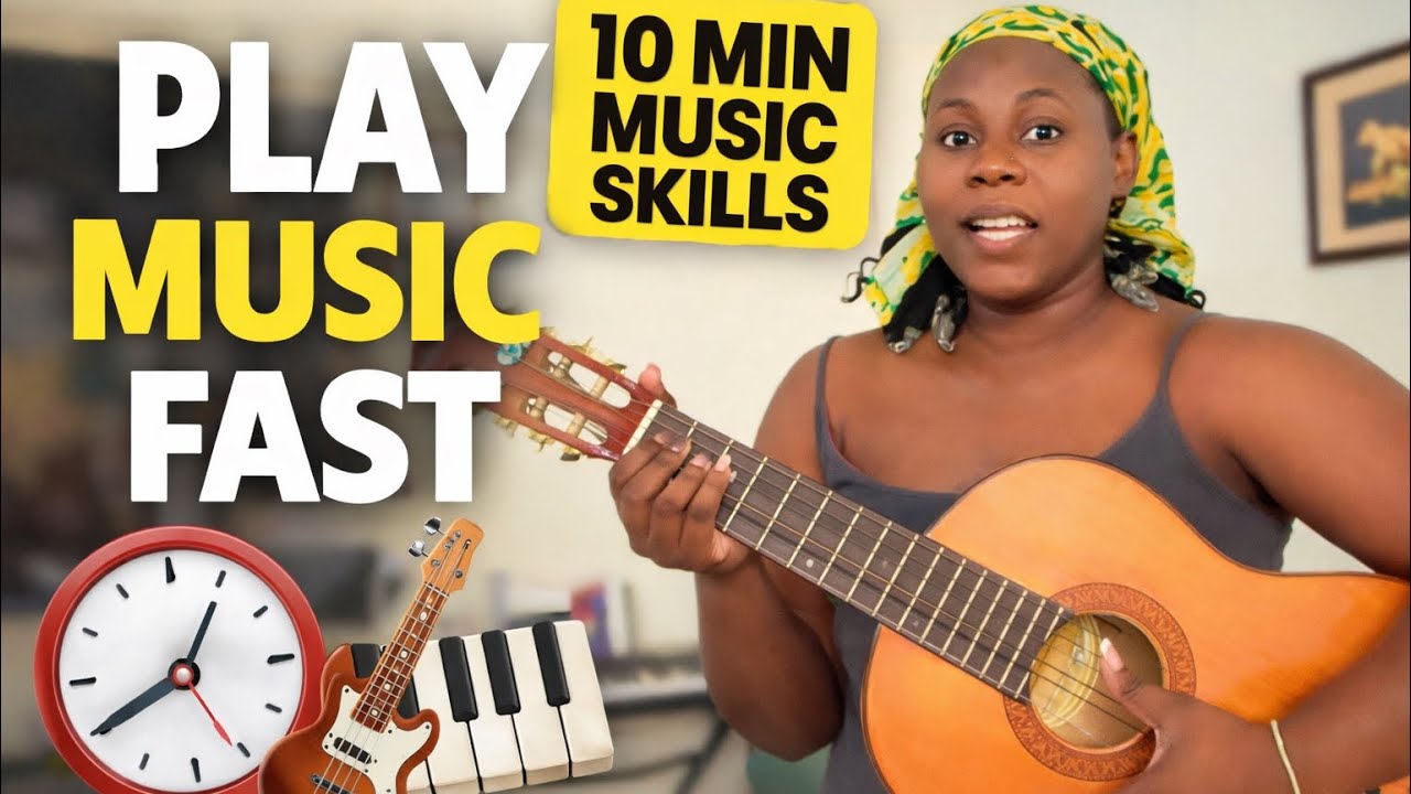 I Tried Learning Piano and Bass Guitar in 10 Minutes and Here's What Happened