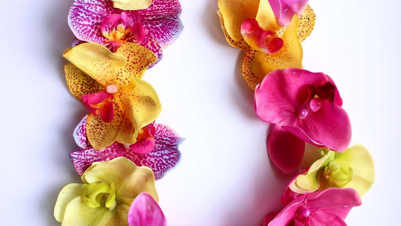 How To Create A Hawaiian Necklace - DIY Style Tutorial - Guidecentral