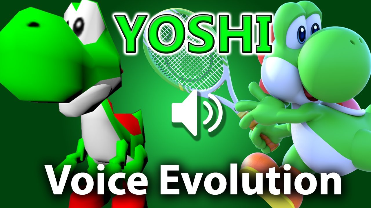 YOSHI: Voice Evolution (1996-2017)