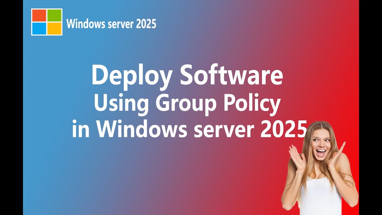 How to Deploy software in windows server 2025 #windowsserver2025