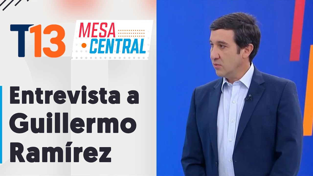 Entrevista al presidente de la UDI Guillermo Ramírez en Mesa Central