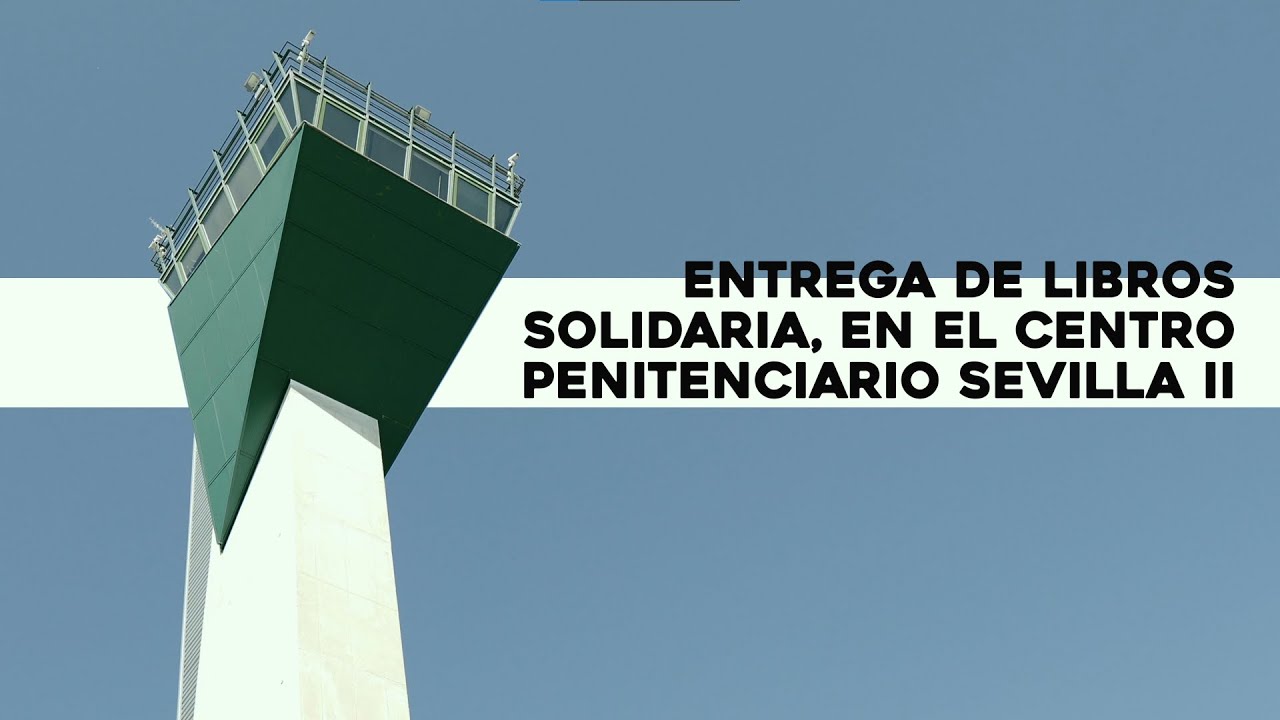 Donación de nuestra campaña de recogida de libros en el centro penitenciario Sevilla II