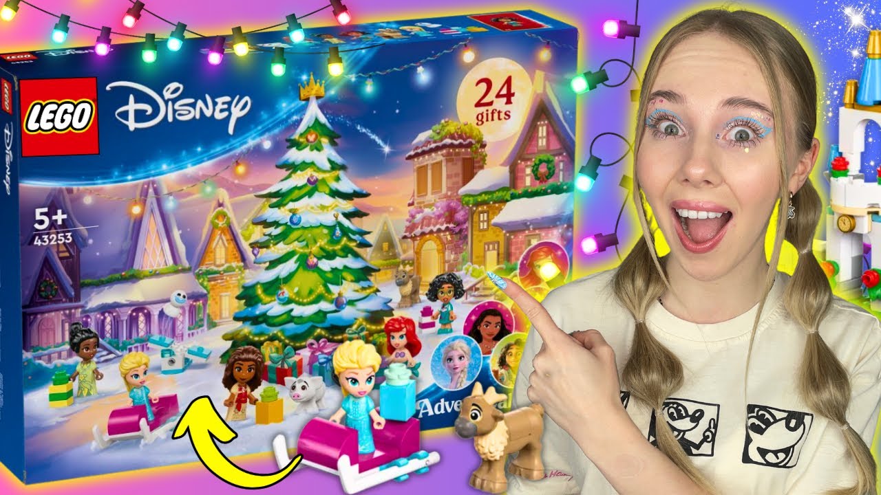 LEGO DISNEY PRINCESS KALENDARZ ADWENTOWY 👸🏼 | Disney Princess | LEGO | Pattje