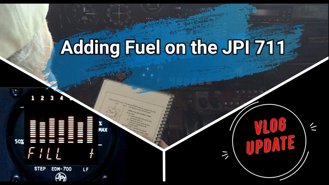 Adding Fuel On The JPI EDM 711