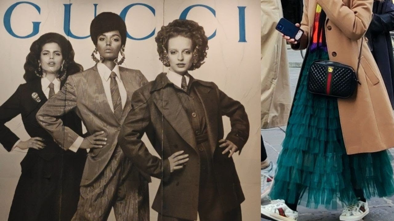 FLORENCE The House of GUCCI 🇮🇹 Gucci Garden & Street Style #vogue #whatarepeoplewearing #gucci