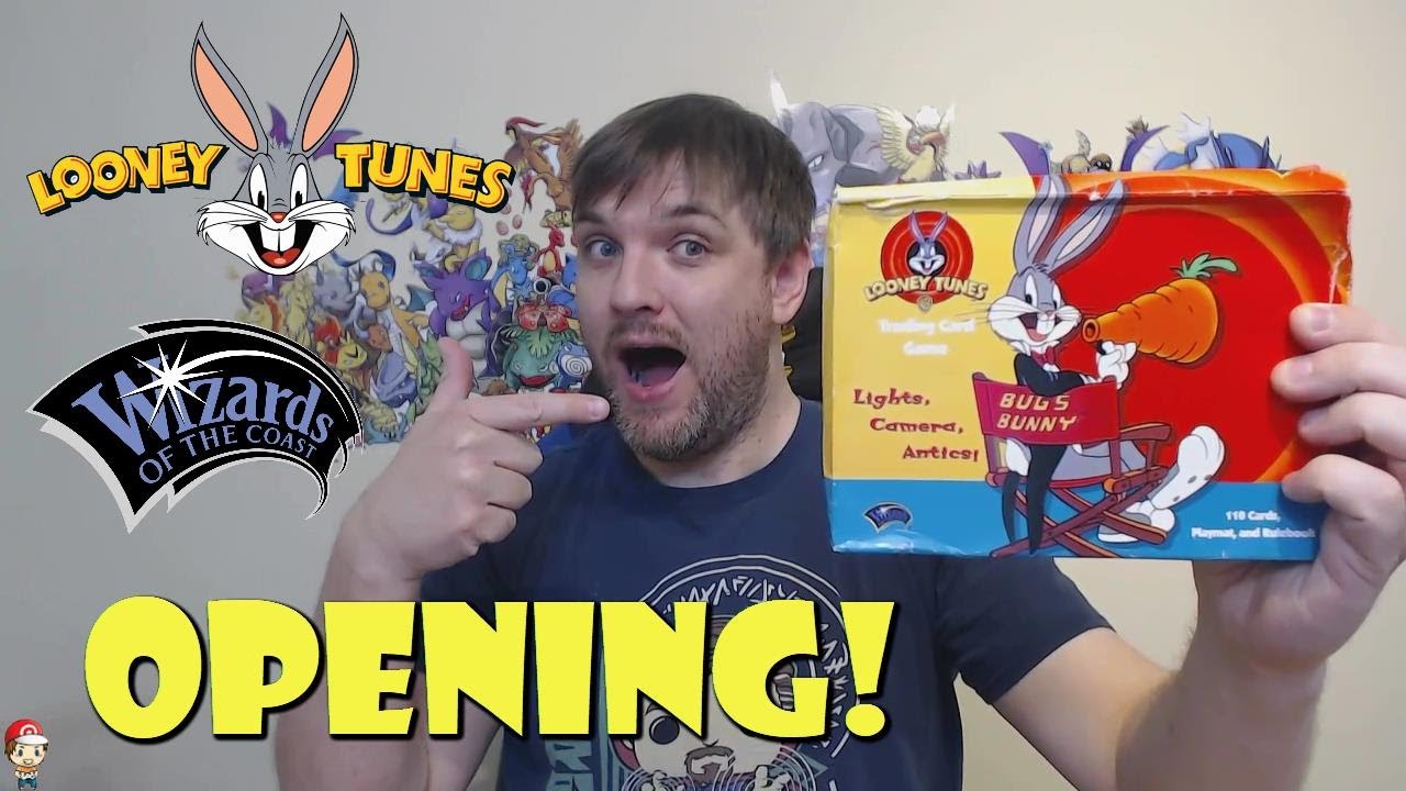 Looney Tunes Trading Card Game (TCG) 2-Player Starter Set Opening! (Wizards of the Coast)