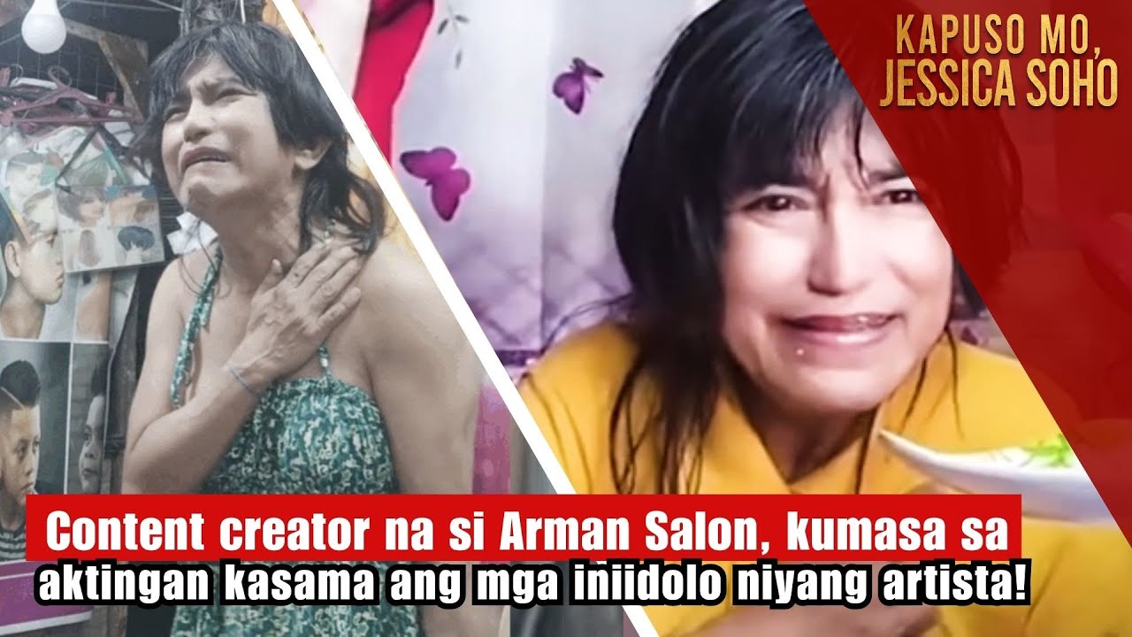 Arman Salon, kumasa sa aktingan kasama ang mga iniidolong artista! | Kapuso Mo, Jessica Soho