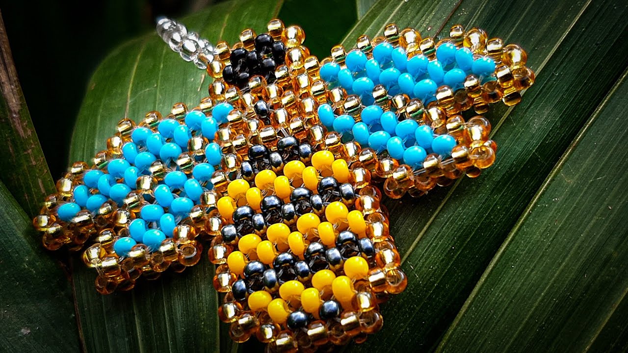 Beaded Bee  Design 🐝