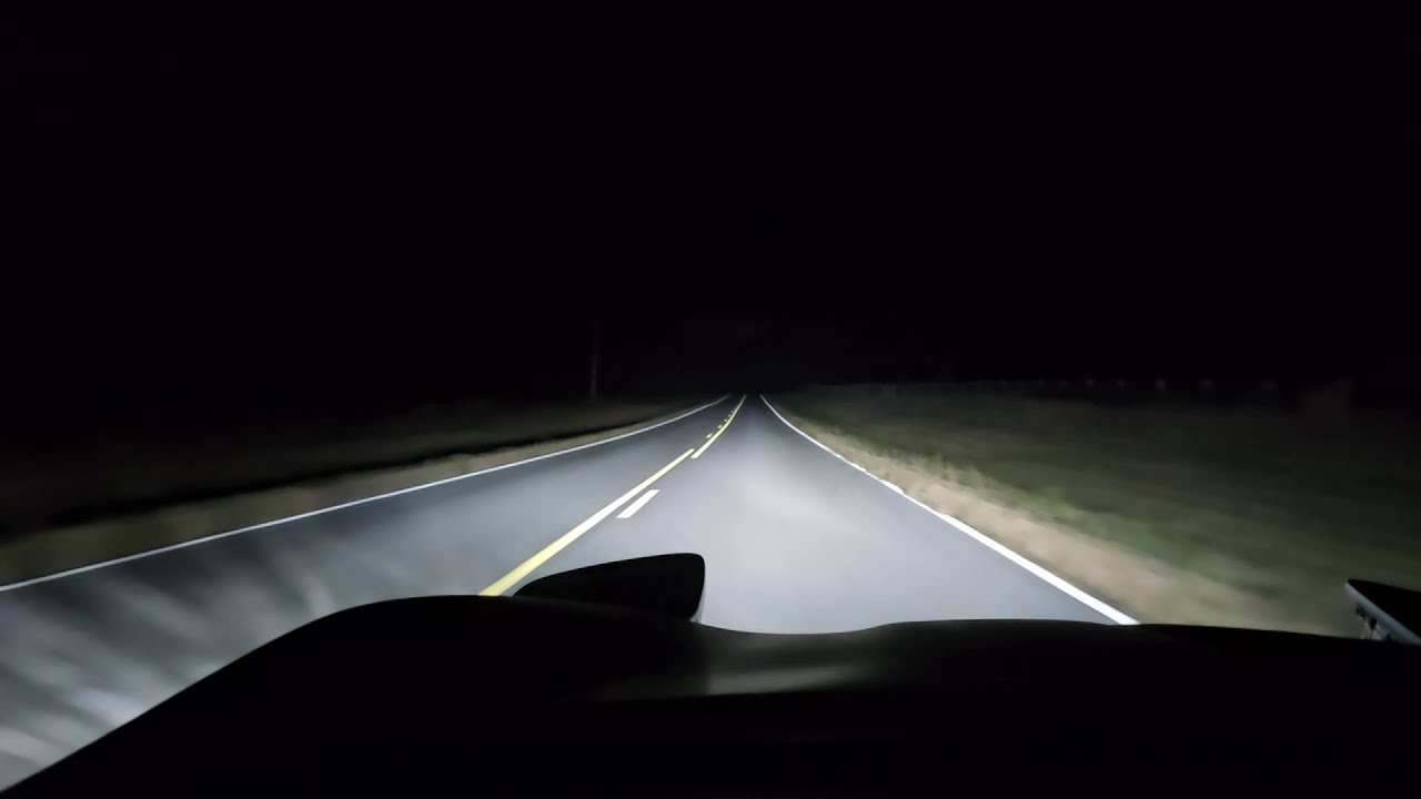 C5 Corvette - LED Headlights From Vette Lights vs Halogen