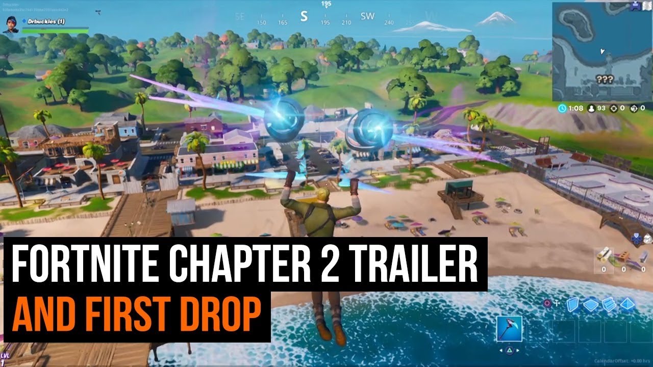 Fortnite Chapter 2 Season 1 First Drop & Trailer