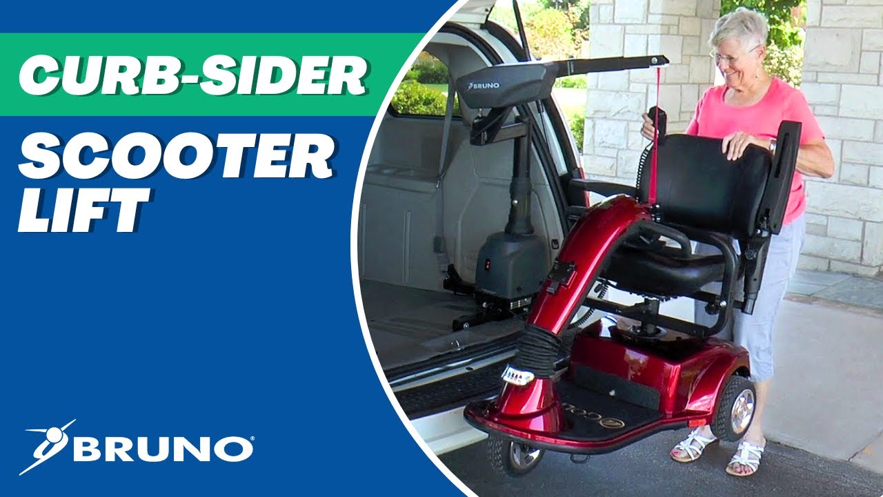 Curb-Sider® Scooter Lift | Bruno® - Made in USA | (800) 997-0042