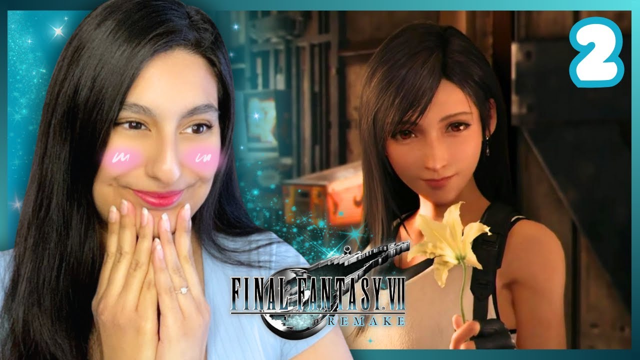 FINALLY Meeting Tifa! | Final Fantasy VII Remake | First Blind Playthrough | Part 2
