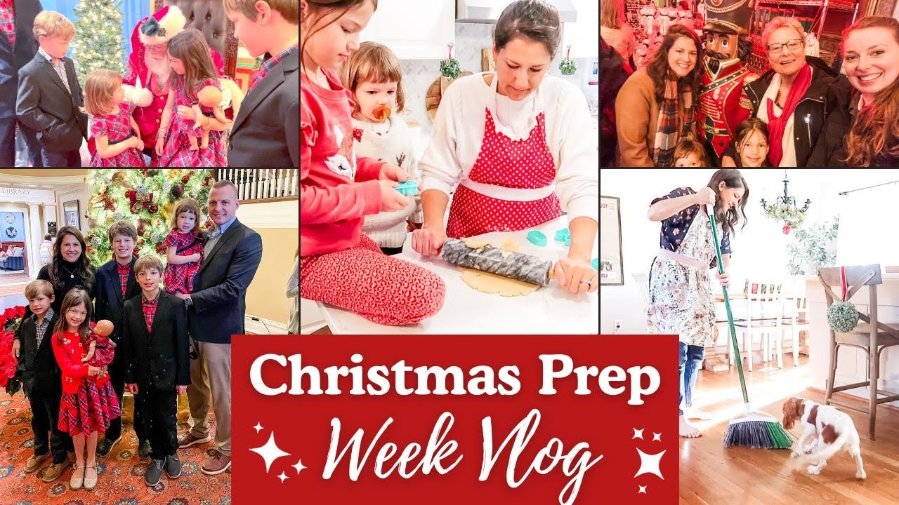 WEEK IN THE LIFE for CHRISTMAS PREPARATION Vlog CATHOLIC MOM LIFE