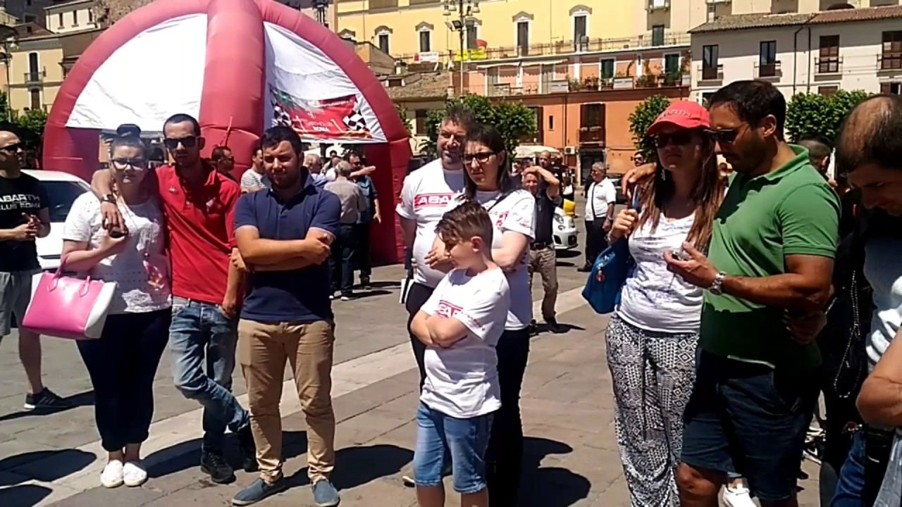 Raduno del club Abarth Roma a Sulmona