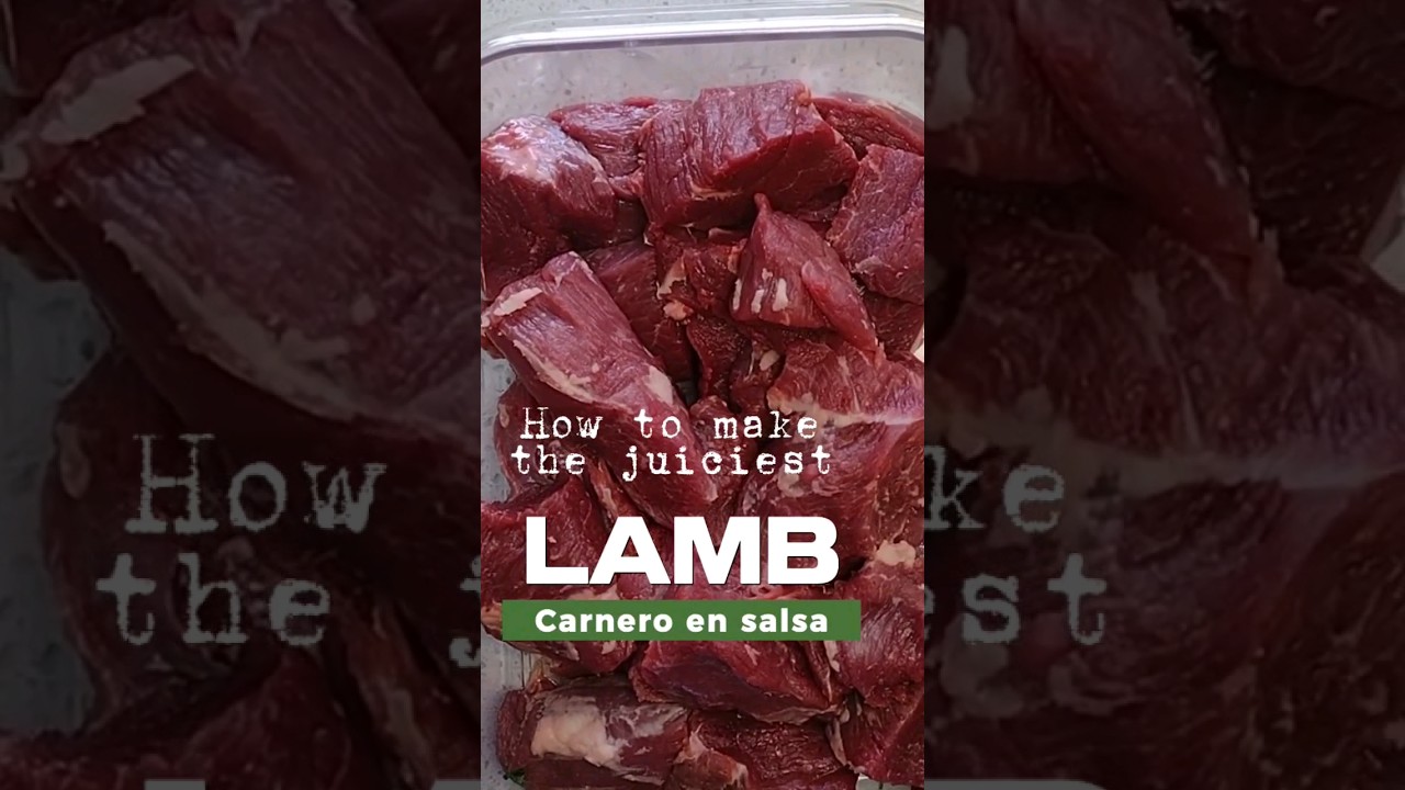 🇨🇺Making Lamb Stew in the Instant Pot #easyrecipe #homemadefood #lamb #instantpot #stew