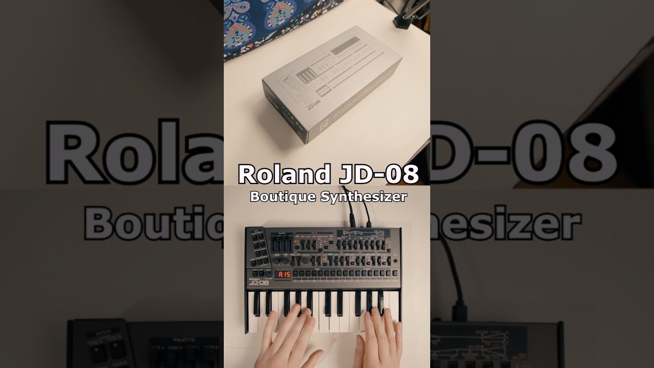 Roland Boutique JD-08 Synthesizer | Short #synth #roland
