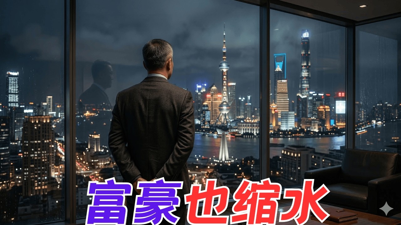 上海江苏富豪资产也缩水 腰斩甚至清零 富豪掉的坑普通人也可能踩进去【昆哥播客】
