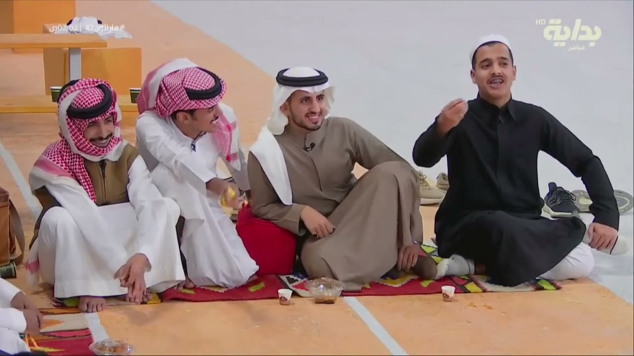 أول هوشات المتأهلين يبدأها فيصل بن عويد ومساعد آل زاهب ! | #ماراثون42