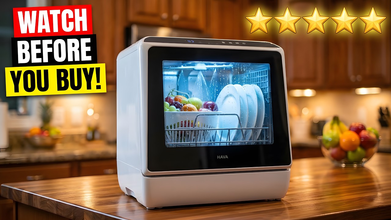 5 Best Portable Countertop Dishwasher On Amazon 2025 - Mini Dishwasher Machine