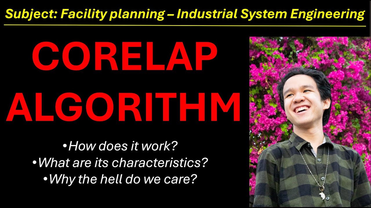 CORELAP Algorithm - Definition, Features, Procedures - Facility Planning - Industrial Engineering