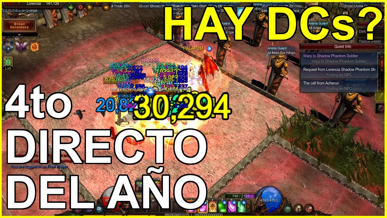 4 Dia del año en directo | Mu Online