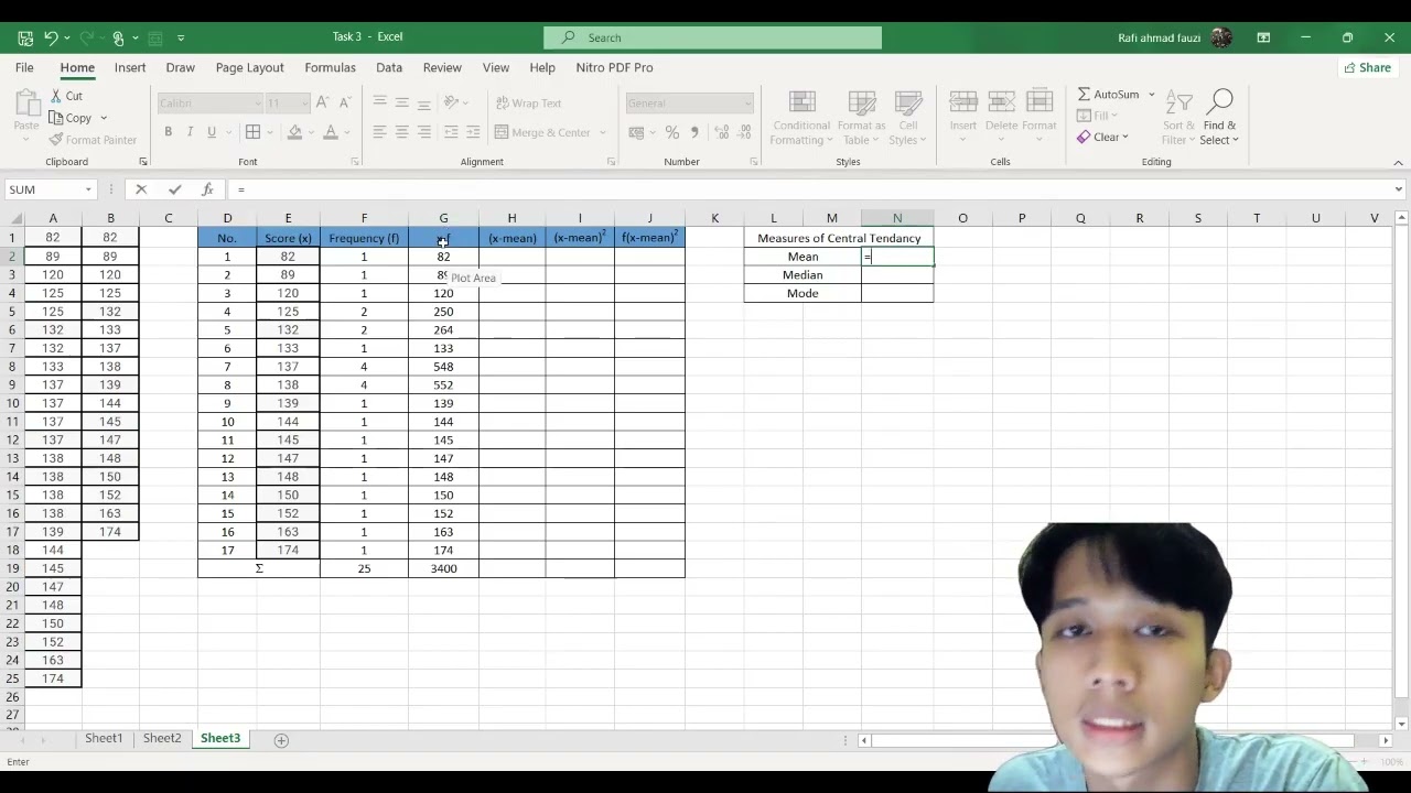 STATISTICS IN EDUCATIONAL LINGUISTICS RESEARCH - How to Calculate Central Tendency and Variability