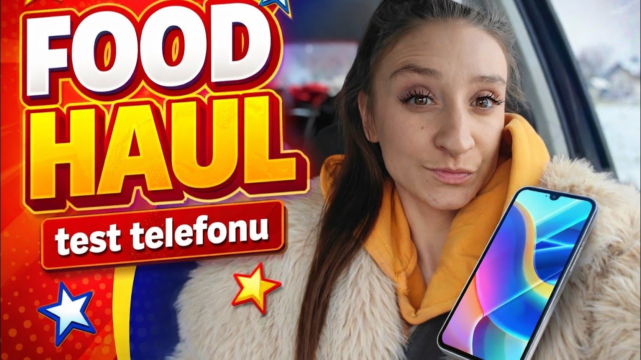 Testuję nowy telefon | food haul