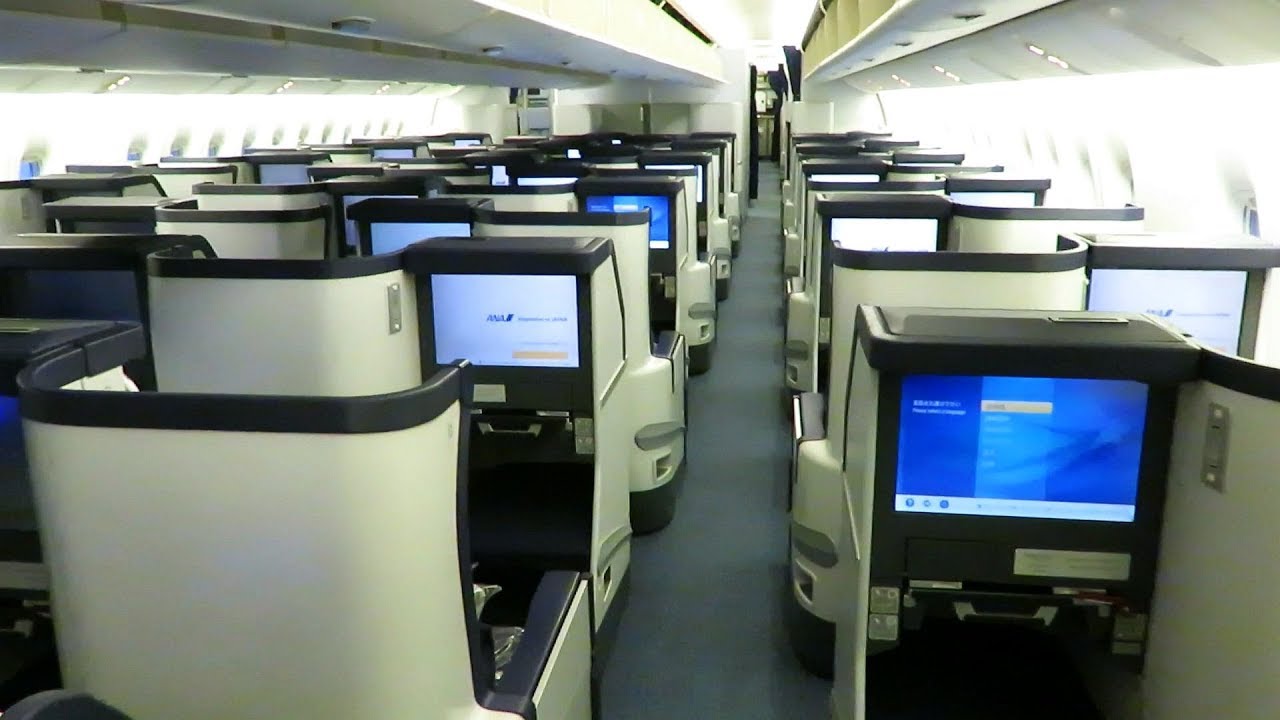 ANA 777-300ER cabin walkthrough