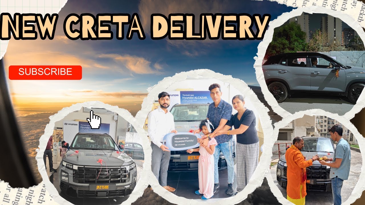 🚘 NEW Hyundai Creta 2025 Knight Edition | Shadow Grey Dual Tone Delivery | First Look & Reactions