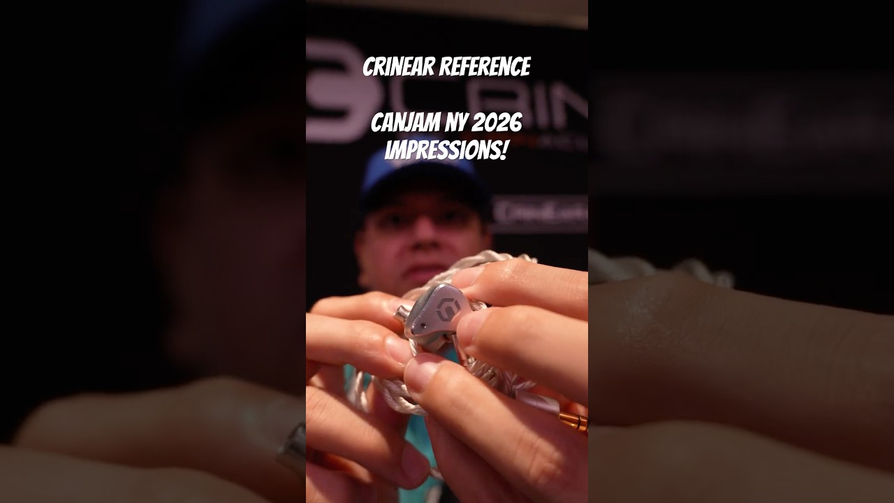 CanJam NY Amigo Impressions: Crinear Reference #audio #iem