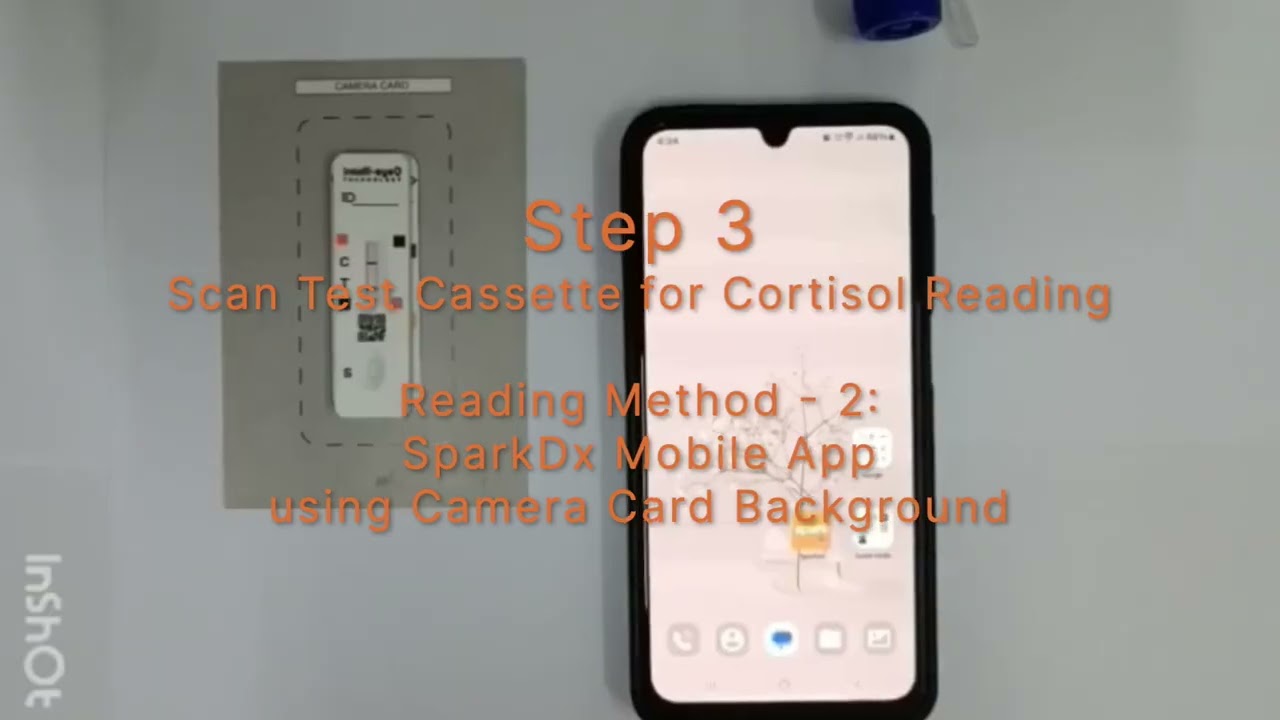 SparkDx Salivary Cortisol Test Prototype Demo