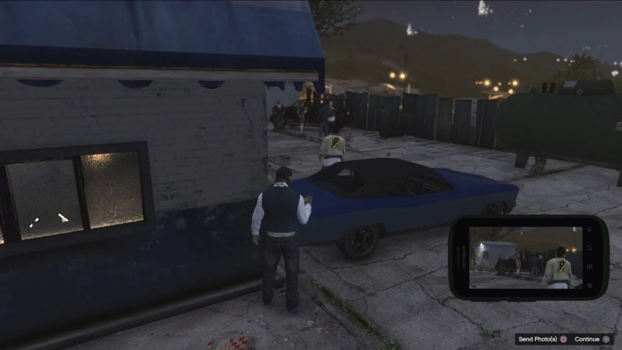 GTA 5 _ Secondary mission  Celebrity Photography مهمة ثانوية تصوير المشاهير