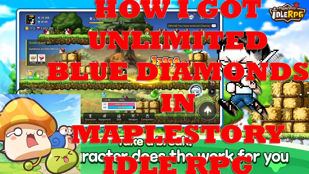 How to Hack Maple Story Idle RPG Blue Diamonds For Android & IOS Step By Step Tutorial 2026 Update