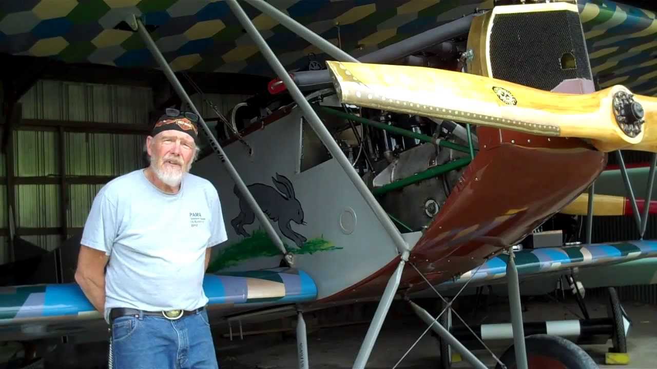 Old Rhinebeck Aerodrome's Fokker D VII, featuring Ken Cassens