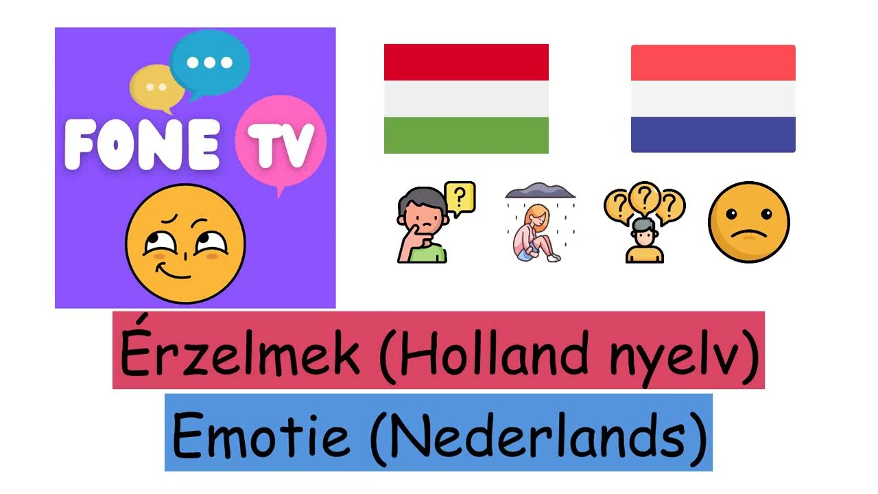 Érzelmek (Holland nyelv) (hu-nl)