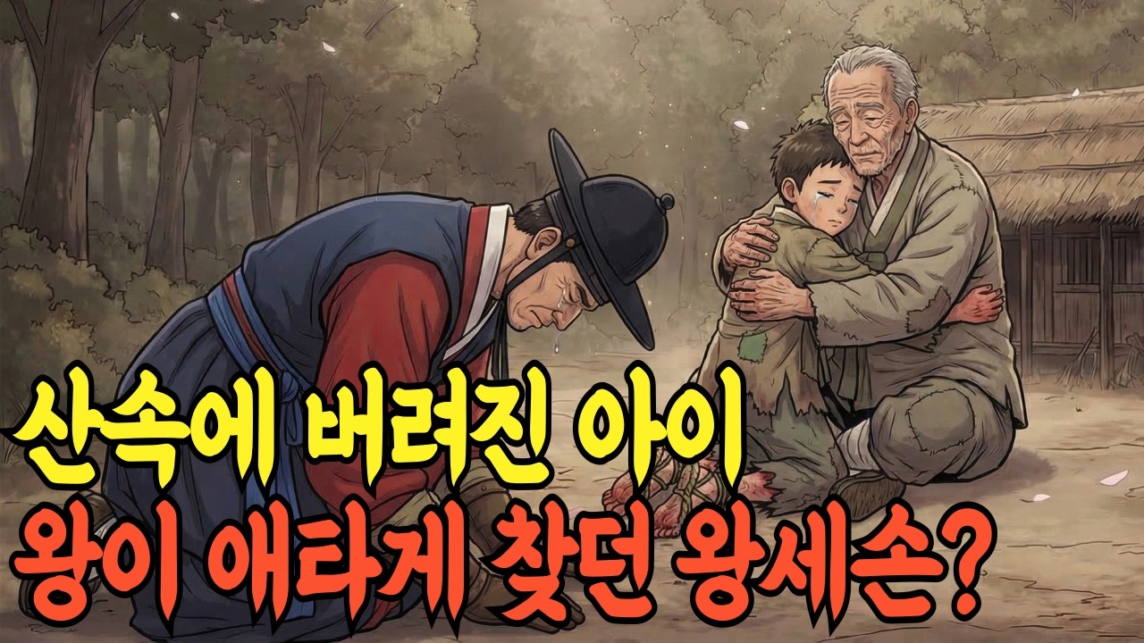 산속 움막에 버려진 아이, 알고보니 왕이 찾는 세손? l 야담 민담 전설 옛날이야기 오디오북 수면동화