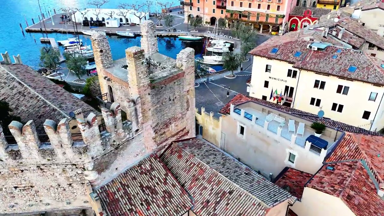 🇮🇹 Torri del Benaco, Veneto, Italy | DJI Mini 4 Pro 4K drone video