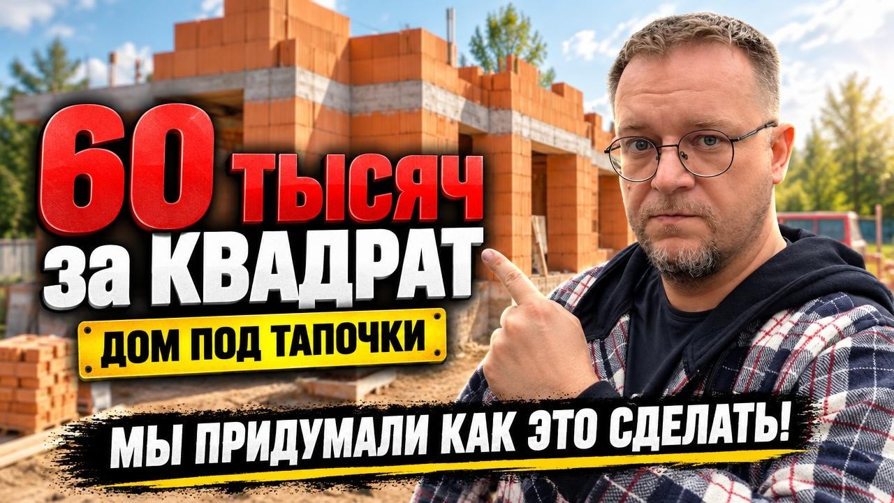 КАМЕННЫЙ ДОМ ЗА МИНИМУМ ДЕНЕГ. Пошаговый план строительства