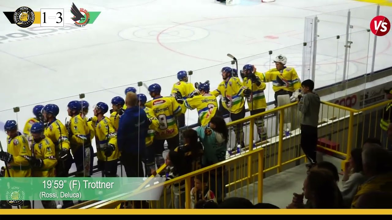 Highlights HCMV Varese Fassa Falcons 3-4