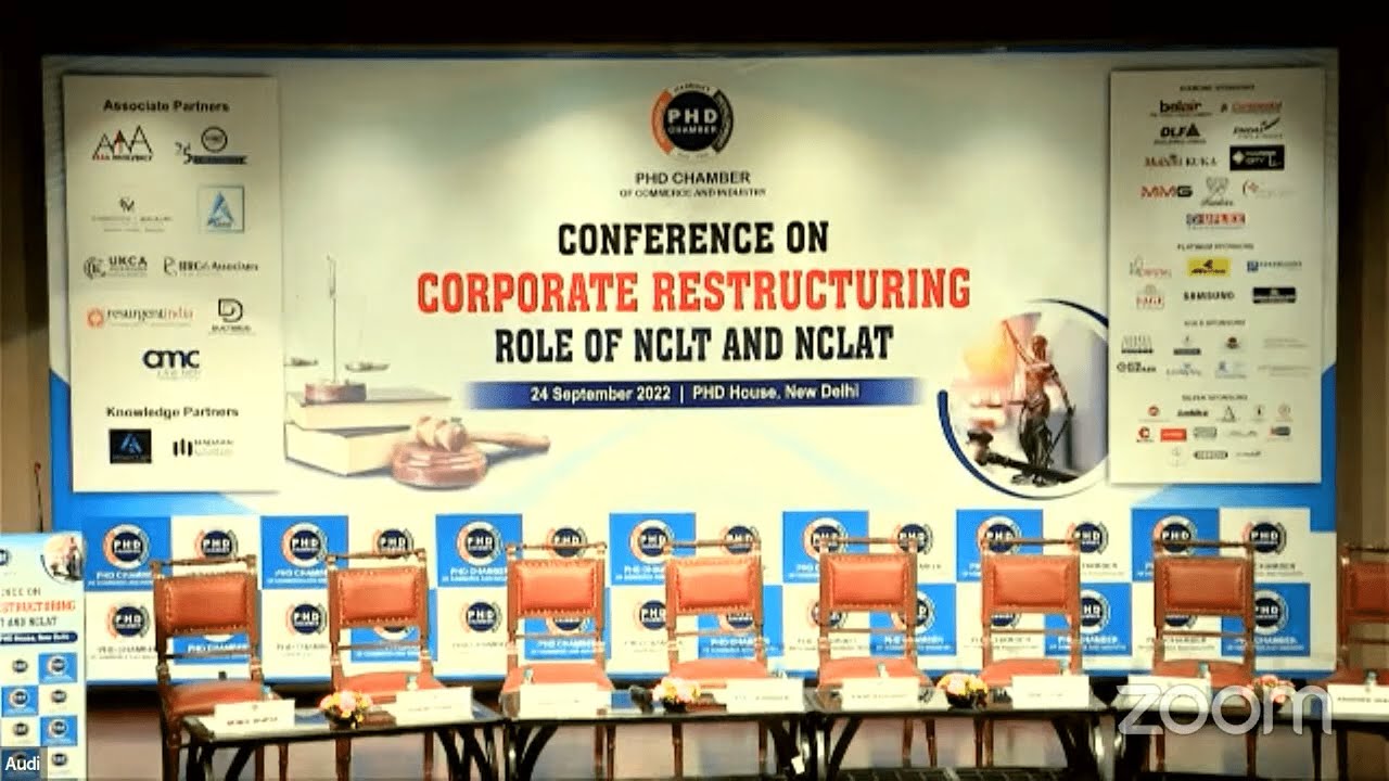Conference on Corporate Restructuring Role of NCLT and NCLAT