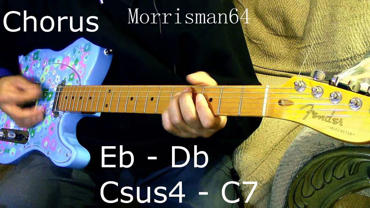Roxy Music -  Avalon - Guitar Chords Lesson