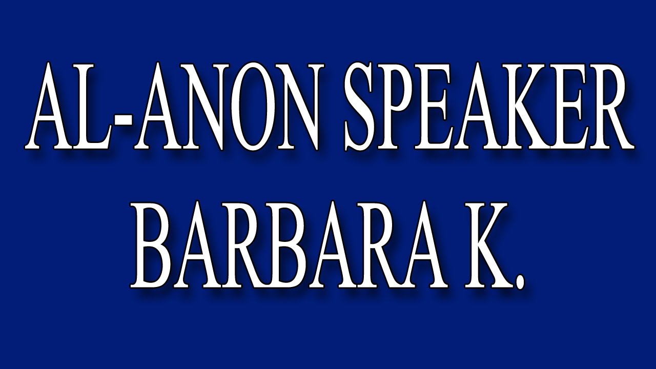 Замечательный спикер Al-Anon Барбара К.: «Попробуйте выйти замуж за лютеранского священника-алког...