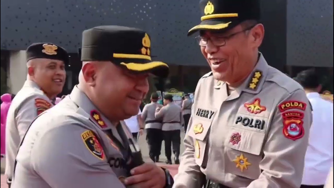 Kapolres Serang, AKBP Condro Sasongko...Menerima Dan Melepas Dengan Cinta Bapak Wakapolda Banten.