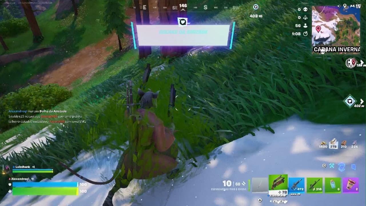 Fortnite bela vitória