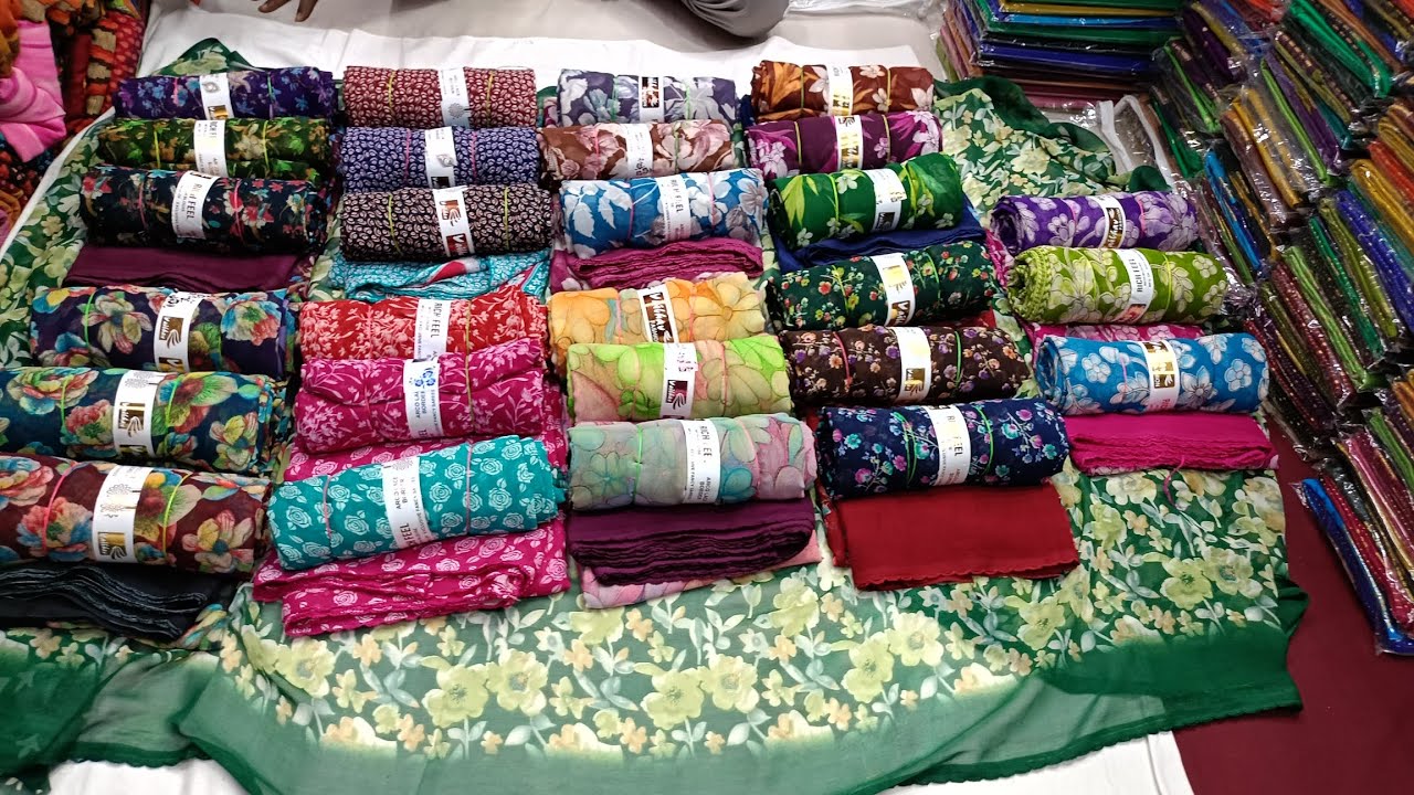 Rich Feel Aarco Border Wholesale #onlineshopping #chikpet#banglore #poonam#fancyclothes#fancysarees 