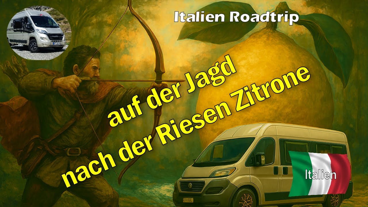 Wohnmobilreise nach Süditalien #2  Amalfi - auf der suche nach der riesen Zitrone