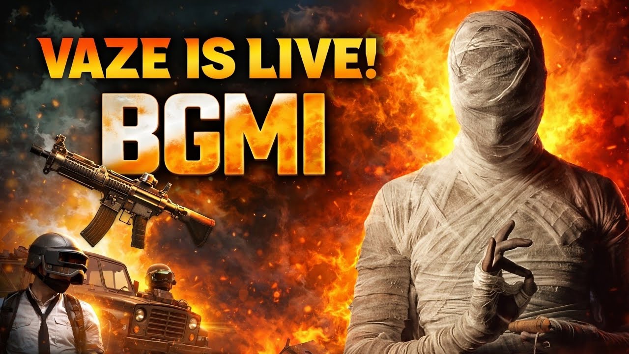 VAZE IS LIVE | Live Stream | ONLY RUSH GAMEPLAY EXPLORING | BGMI 4.2 UPDATE #bgmilive  @vazeislive1