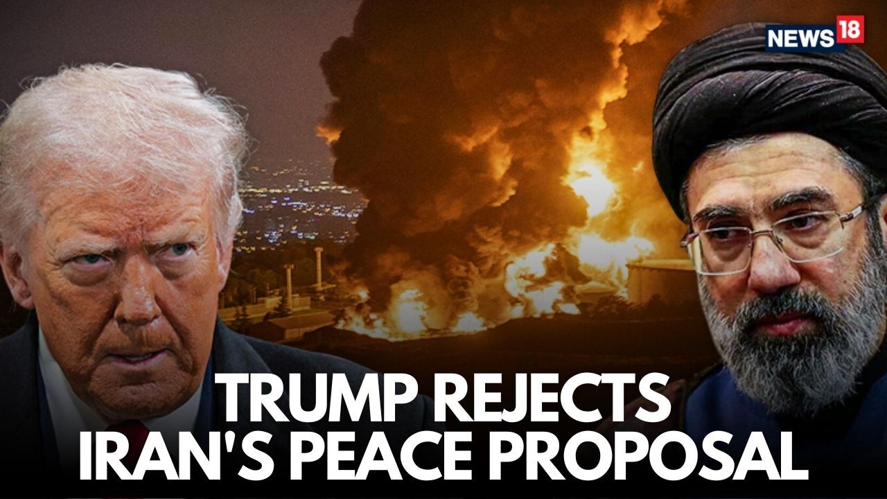 US IRAN WAR LIVE | Donald Trump Calls Iran&rsquo;s Peace Proposal &lsquo;Totally Unacceptable&rsquo; | N18G