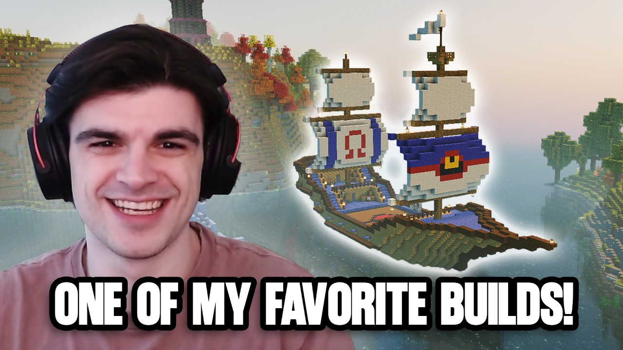 Building an EPIC Pirate Ship in Cobblemon Academy